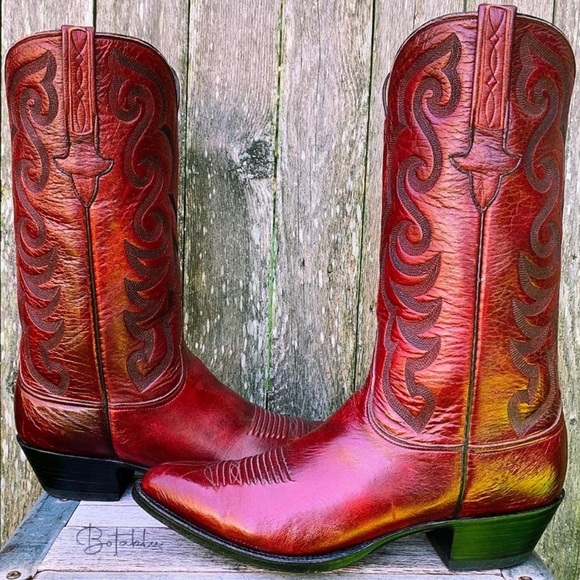 🛑 Looking for THE BEST Lucchese Cowboy Western Boots ..? - Picture 12 of 16